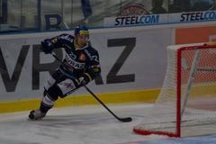 Roman Ondřej v zápase Vítkovice - Třinec