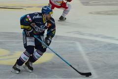 Michal Barinka v zápase Vítkovice - Třinec