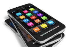 Telefonování - ilustrační snímky