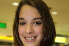 České plavkyně na letišti po příletu z ME v Chartres 2012.