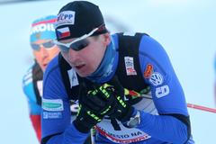 Český lyžař Lukáš Bauer