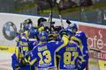 Hokejisté Zlína slaví vítězství v utkání 9. kola Tipsport extraligy 2012/13 proti Kladnu.