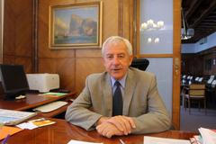 Leoš Heger ve své kanceláři