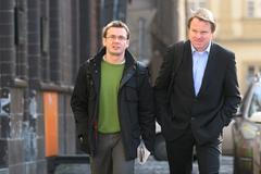 Ondřej Liška a Martin Bursík