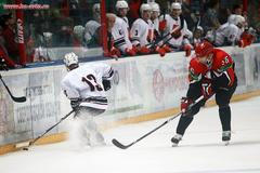 Český hokejista Kamil Piroš z Avtomobilistu Jekatěrinburg v přípravě na sezónu 2012/13.