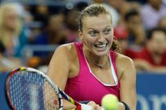 Petra Kvitová v osmifinále US Open proti Marion Bartoliové