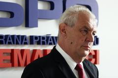 Petice za kandidaturu Miloše Zemana