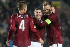 FOTO Česká radost. Sparta i Plzeň slaví postup