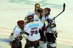 Slavia vs. Sparta, hokejové derby, extraliga