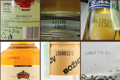 Lihoviny - alkohol - lahve - šarže