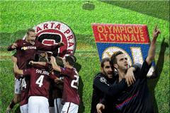 AC Sparta Praha - Olympique Lyon (koláž)