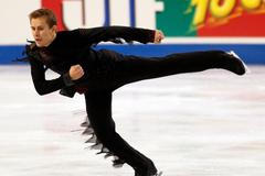 Michal Březina, český krasobruslař na Americké brusli