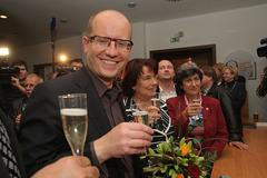 Lidový dům při druhém kole senátních voleb