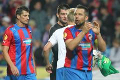 Viktoria Plzeň vs. Academica Coimbra, utkání Evropské ligy 2012 - Čišovský, Horváth, Kozáčik