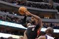 Dallas vs. Miami, basketbalová NBA (Le Bron James, Jones, Collison)