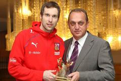 Pavel Zika s Petrem Čechem