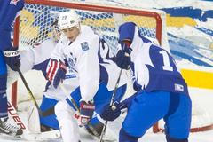 NHLPA charity game, Toronto: Tomáš Kaberle a Tim Connolly