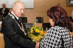 Hejtman Oldřich Bubeníček a vicehejtmanka Jana Vaňhová