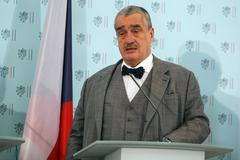 Hillary Clintonová v Černínském paláci