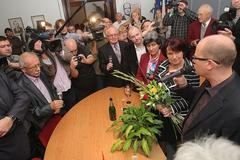 Lidový dům při druhém kole senátních voleb