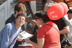 Komunisté slaví 1. máj 2012