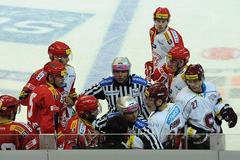 Slavia vs. Sparta, hokejové derby, extraliga