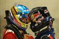 Fernando Alonso, Ferrari a Sebastian Vettel, Red Bull