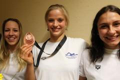 Petra Chocová, Simona Baumrtová a Barbora Závadová, návrat z MS v Istanbulu