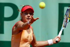 Lucie Šafářová na French Open 2012
