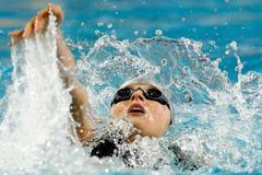 Česká znakařka Simona Baumrtová na MS v plavání