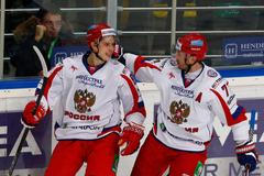 Radost ruských hokejistů. Vyhráli svou část EHT