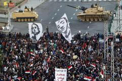 Egypt - Káhira - demonstrace proti Mursímu