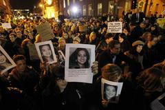 Irsko - potraty - protest - Savita Halappanavar - 2012