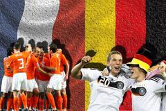 Nizozemsko - Německo (fotbal) - koláž
