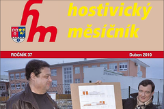 Obálka Hostivického měsíčníku s Rathem