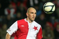 Utkání Slavia - Baník Ostrava (rozlučka Stanislava Vlčka)