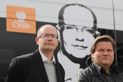 Kampaň ČSSD v Ivanovicích na Hané 2012