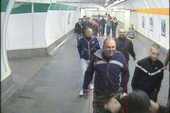 Rvačka fotbalových fanoušků 23. září