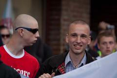 Pochod extrémistů Přerovem