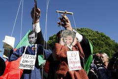 Návštěva Merkelové v Portugalsku