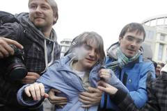 Jekatěrina Samucevičová, osvobozená členka Pussy Riot