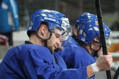 Sraz a trénink české hokejové reprezentace