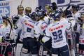 Hokejisté Liberce slaví vítězství v utkání se Zlínem v 19. kole Tipsport extraligy 2012/13.