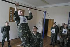 Foto: Život nováčků v ukrajinské armádě