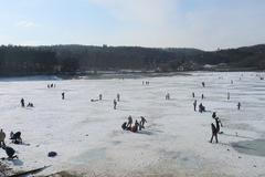 Bruslení na Brněnské přehradě