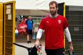 Petr Čech. Trénink Čechů před čtvrtfinále
