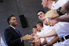Mitt Romney na Virginském vojenském institutu