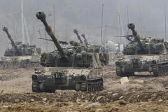 Jihokorejská armáda cvičí na možný útok KLDR