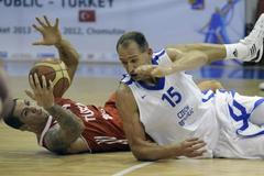 Jakub Houška v reprezentačním utkání proti Turecku