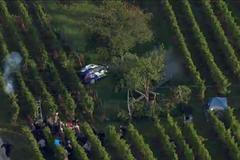 Havárie Pettera Solberga během Francouzské rallye